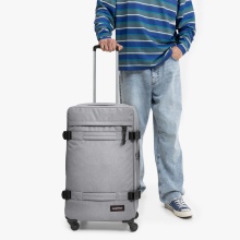 Eastpak Travel Holdall Transit'r 4 M (68 Litres) with Wheels Light Grey